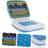 image:imageBeaupretty Foldable Arabic Learning Toy Laptop Touch Screen Early Education Machine for Kids Ages 37 Repeat Function TravelFriendly Kid Computer for Language Practice