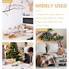 image:imageBeaupretty Glass Christmas Tree Tabletop Decor Lighted Table Top Tree with Fairy Lights Decorative Night Lamp for Xmas Holiday Table Centerpiece Mantel Window Decor No Battery
