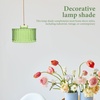 image:imageBeaupretty Glass Pendant Light Shade 590X590X354 Inch Hanging Lamp Shade Replacement with Stripe Pattern for Dining Room Bar Cafe Lighting DecorArmy Green