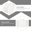 image:imageBeaupretty Glass Pendant Light Shade 590X590X354 Inch Hanging Lamp Shade Replacement with Stripe Pattern for Dining Room Bar Cafe Lighting DecorTransparent