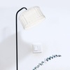 image:imageBeaupretty Glass Pendant Light Shade 590X590X354 Inch Hanging Lamp Shade Replacement with Stripe Pattern for Dining Room Bar Cafe Lighting DecorTransparent