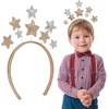image:imageBeaupretty Glitter Star Headband Fivepointed Star Headband Bridal Hair Hoop Party Star Headpiece for Christmas Holiday Festival Birthday Party
