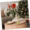 image:imageBeaupretty Glowing Christmas Tree The Christmas STO Ornament Christmas Decorations Miniature Christmas Tree Toy Snow Led Desktop Decor TinyGolden