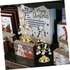 image:imageBeaupretty Glowing Christmas Tree The Christmas STO Ornament Christmas Decorations Miniature Christmas Tree Toy Snow Led Desktop Decor TinyGolden