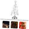 image:imageBeaupretty Glowing Christmas Tree The Christmas STO Ornament Christmas Decorations Miniature Christmas Tree Toy Snow Led Desktop Decor TinySilver