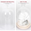 image:imageBeaupretty Glowing Couple Hand Model Adornment with Glass Dome Cover Romantic Ornament for Valentine Wedding Anniversary Home Decor 984X669X688In