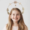image:imageBeaupretty Goddess Crown Headband Metal Headband Party Headwear Women Headpiece Halloween Headband Halloween Accessories for Women