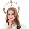 image:imageBeaupretty Goddess Crown Headband Metal Headband Party Headwear Women Headpiece Halloween Headband Halloween Accessories for Women