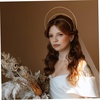 image:imageBeaupretty Gold Halo Headband Angel Goddess Headpiece Women Costume Headdress for Halloween Cosplay