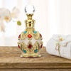 image:imageBeaupretty Gold Spherical Refillable Perfume Bottle 05 Oz Mini Spray Container for Travel Home Vanity Essential OilsGolden
