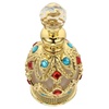image:imageBeaupretty Gold Spherical Refillable Perfume Bottle 05 Oz Mini Spray Container for Travel Home Vanity Essential OilsGolden