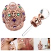 image:imageBeaupretty Gold Spherical Refillable Perfume Bottle 05 Oz Mini Spray Container for Travel Home Vanity Essential OilsRose Gold