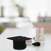 image:imageBeaupretty Graduation Cap Ring Box Black Jewelry Storage Organizer with Soft Interior Mini Academic Hat Gift Box for 2026 Graduation Party amp Keepsake