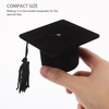 image:imageBeaupretty Graduation Cap Ring Box Black Jewelry Storage Organizer with Soft Interior Mini Academic Hat Gift Box for 2026 Graduation Party amp Keepsake