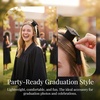 image:imageBeaupretty Graduation Headband with 3D Mini Doctor Hat and Tassel Elastic Party Hairhoop for High School College Grad Cap Decoration