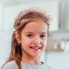 image:imageBeaupretty HAPPY NEW YEAR Headband Christmas Eve Crystal Headpieces Rhinestone Holiday Party Hair Accessory SilverRose Gold