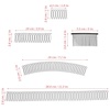 image:imageBeaupretty Hair Accessories 5pcs Invisible Barrettes Wavy Hair Clips Bun Holder amp Styling Tool for Girls and Women