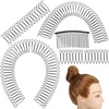 image:imageBeaupretty Hair Accessories 5pcs Invisible Barrettes Wavy Hair Clips Bun Holder amp Styling Tool for Girls and Women