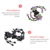 image:imageBeaupretty Hair Clip 6 Pieces Flower Hair Claw Clips Mini Rhinestone Plum Blossom Hair Clips for Women and GirlsColorful