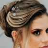 image:imageBeaupretty Hair Clip 6 Pieces Flower Hair Claw Clips Mini Rhinestone Plum Blossom Hair Clips for Women and GirlsWhite