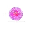 image:imageBeaupretty Hair Clips 6 Pieces Colorful Hair Clips with Fuzzy Pom Pom for Teens Women Girls