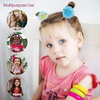 image:imageBeaupretty Hair Clips 6 Pieces Colorful Hair Clips with Fuzzy Pom Pom for Teens Women Girls
