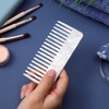 image:imageBeaupretty Hair Detangling Comb 3 Pieces Tortoiseshell Hair Comb Simple Vintage Barber Shop s Anti Static Plastic Large Hairdressing Tools For Salon Styling Home White