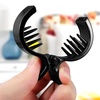 image:imageBeaupretty Hair Jaw Clips Large Fish Hair Claw Clips Ponytail Holder for Women Ladies 2PCS
