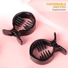 image:imageBeaupretty Hair Jaw Clips Large Fish Hair Claw Clips Ponytail Holder for Women Ladies 2PCS