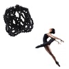 image:imageBeaupretty Hair Snood Pearl Design Hairnet for Dance Performance White 1 CountBlack