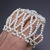 image:imageBeaupretty Hair Snood Pearl Design Hairnet for Dance Performance White 1 CountWhite