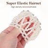 image:imageBeaupretty Hair Snood Pearl Design Hairnet for Dance Performance White 1 CountWhite