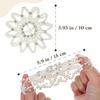 image:imageBeaupretty Hair Snood Pearl Design Hairnet for Dance Performance White 1 CountWhite