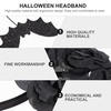image:imageBeaupretty Halloween Balck Rose Headband Rose Flower Bat Headdress Gothic Hair Wreath Day of The Dead Mexican Headpiece