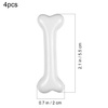 image:imageBeaupretty Halloween White Dog Bone Hair ClipsArtificial Dog Bone Hairpins Alligator Barrettes Christmas Hair Accessories for Kids Girls4pcs