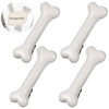 image:imageBeaupretty Halloween White Dog Bone Hair ClipsArtificial Dog Bone Hairpins Alligator Barrettes Christmas Hair Accessories for Kids Girls4pcs