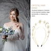 image:imageBeaupretty Halo Crown Headband Goddess Headpiece Star And Moon Headpiece Double Wire Headband Headdress for Womens Halloween Costume PartySilverGolden