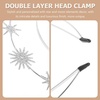 image:imageBeaupretty Halo Crown Headband Goddess Headpiece Star And Moon Headpiece Double Wire Headband Headdress for Womens Halloween Costume PartySilverSilver