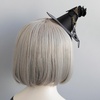 image:imageBeaupretty Hat Clip Witch Hat Mini Top Hat Gothic Witch Hat Headband Black Fascinator Hat Steampunk Accessories Party Costume Stage Show Props