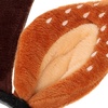 image:imageBeaupretty Hat for Women Lace Headband Puppy Accessories for Small Dogs Pet Reindeer Costume Christmas Deer Ears for Small Dog Clothing Antlers Antler Hat Brown Miss Cute Cat HeadbandBrown