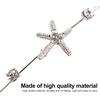image:imageBeaupretty Headband Rhinestone Hair Accessory Shiny Mermaid Hair Hoops for Weddings Parties and Beach Wear