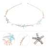 image:imageBeaupretty Headband Rhinestone Hair Accessory Shiny Mermaid Hair Hoops for Weddings Parties and Beach Wear