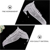 image:imageBeaupretty Headbands Hair Accessories Bridal Rhinestone Alloy Unique Shape Crystal Wedding Princess Headpieces Jewelry for Party Brithday Prom Headwear Ornament Fashion VintageSilver