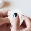 image:imageBeaupretty Heart Shaped Nail Polish Remover Wipes 200 Pcs with Portable Box Soft Absorbent Cotton Pads for Nail Polish and Eyelash Glue Removal Convenient Manicure CleaningWhite