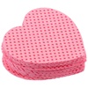 image:imageBeaupretty Heart Shaped Nail Polish Remover Wipes 200 Pcs with Portable Box Soft Absorbent Cotton Pads for Nail Polish and Eyelash Glue Removal Convenient Manicure CleaningPink