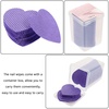 image:imageBeaupretty Heart Shaped Nail Polish Remover Wipes 200 Pcs with Portable Box Soft Absorbent Cotton Pads for Nail Polish and Eyelash Glue Removal Convenient Manicure CleaningPurple