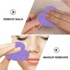 image:imageBeaupretty Heart Shaped Nail Polish Remover Wipes 200 Pcs with Portable Box Soft Absorbent Cotton Pads for Nail Polish and Eyelash Glue Removal Convenient Manicure CleaningPurple