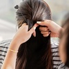 image:imageBeaupretty HeartShaped Hair Braid Styling Tool Clip for Ponytail Braids Hair Accessories with Pull Needles for Ballet Party and Everyday Use 834X098X023In1 Count Pack of 50