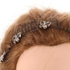 image:imageBeaupretty Invisible Hair Combs 4pcs U Shape Hair Finishing Fixer Comb Stretchable Invisible Flower Clips Styling Tools Accessories