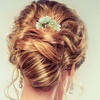 image:imageBeaupretty Jade Flower Hair Pin Chinese Hair Stick Jade Hairpin Retro Chignon Pin Traditional Classical Flower Hair Chopstick Hair Styling Accessories for Women Girls GreenGreen
